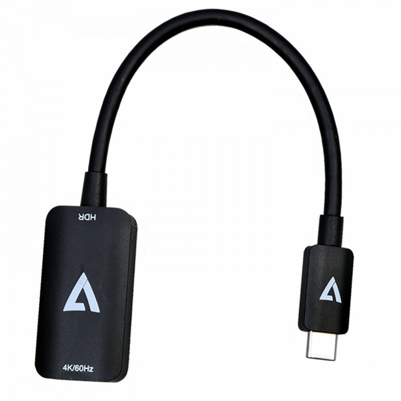 Adaptateur USB C vers HDMI V7 V7USBCHDMI4K60HZNoir 4K Ultra HD - Acheter à 17,54 € seulement chez Collector's Boutique