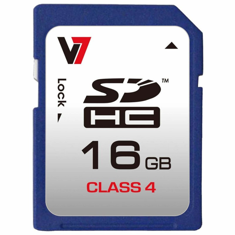 Carte Mémoire SD V7 VASDH16GCL4R-2E16GB - Acheter à 7,66 € seulement chez Collector's Boutique