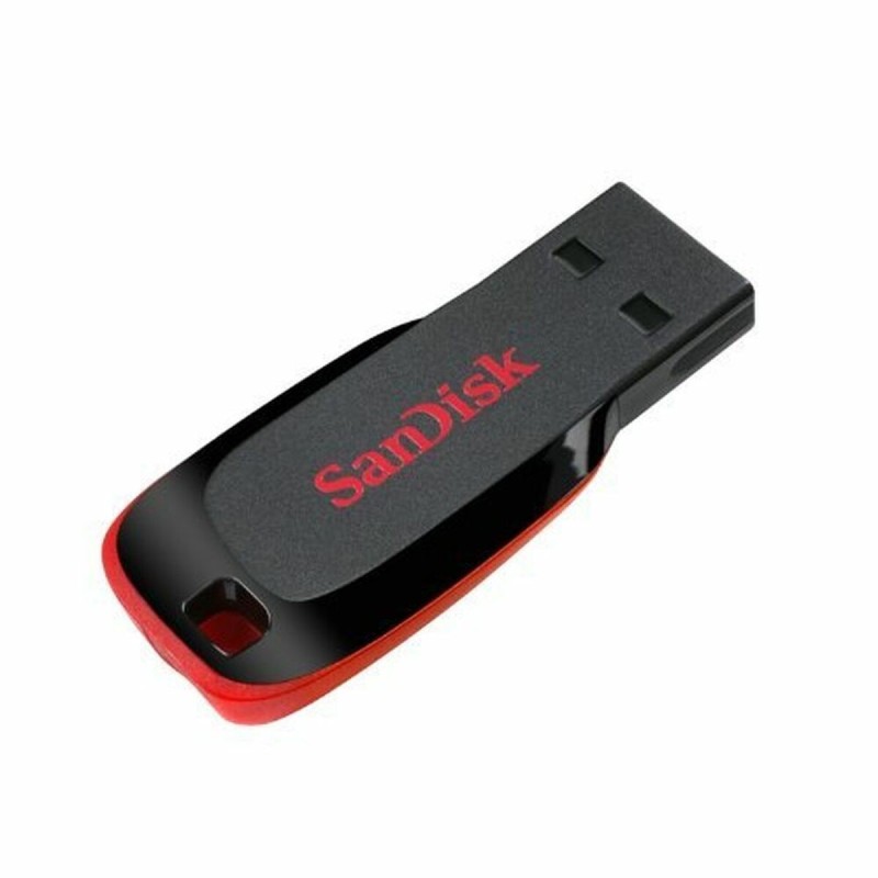 Pendrive SanDisk SDCZ50-016G-B35USB 2.0 Noir 16 GB Rouge - Acheter à 7,86 € seulement chez Collector's Boutique