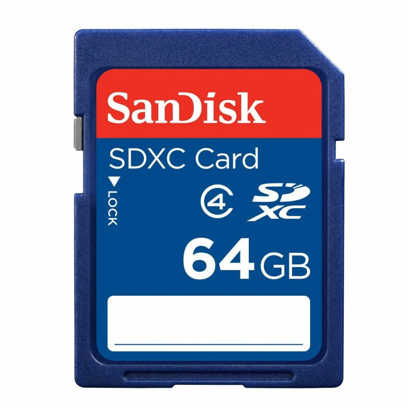 Carte Mémoire SDXC SanDisk SDSDB-064G-B35 64 GB - Acheter à 13,00 € seulement chez Collector's Boutique