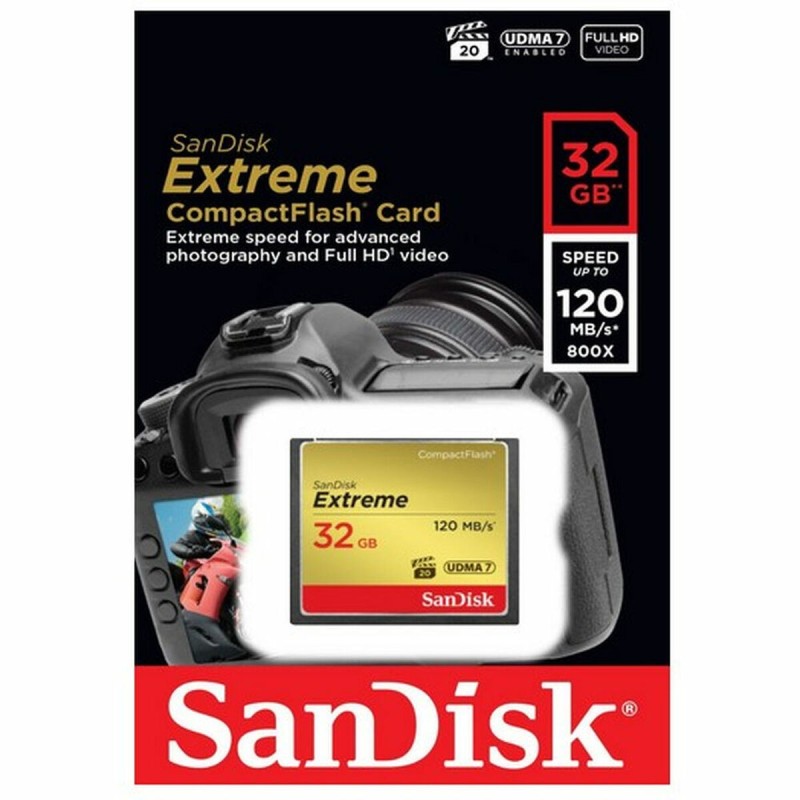 Carte Mémoire SD SanDisk SDCFXSB-032G-G46 32GB - Acheter à 43,16 € seulement chez Collector's Boutique