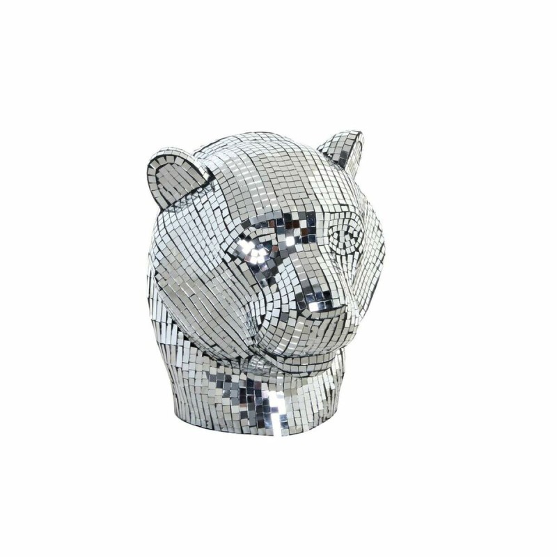 Figurine Décorative DKD Home Decor Argenté Léopard Résine (31 x 27 x 32 cm) - Acheter à 87,73 € seulement chez Collector's Bouti