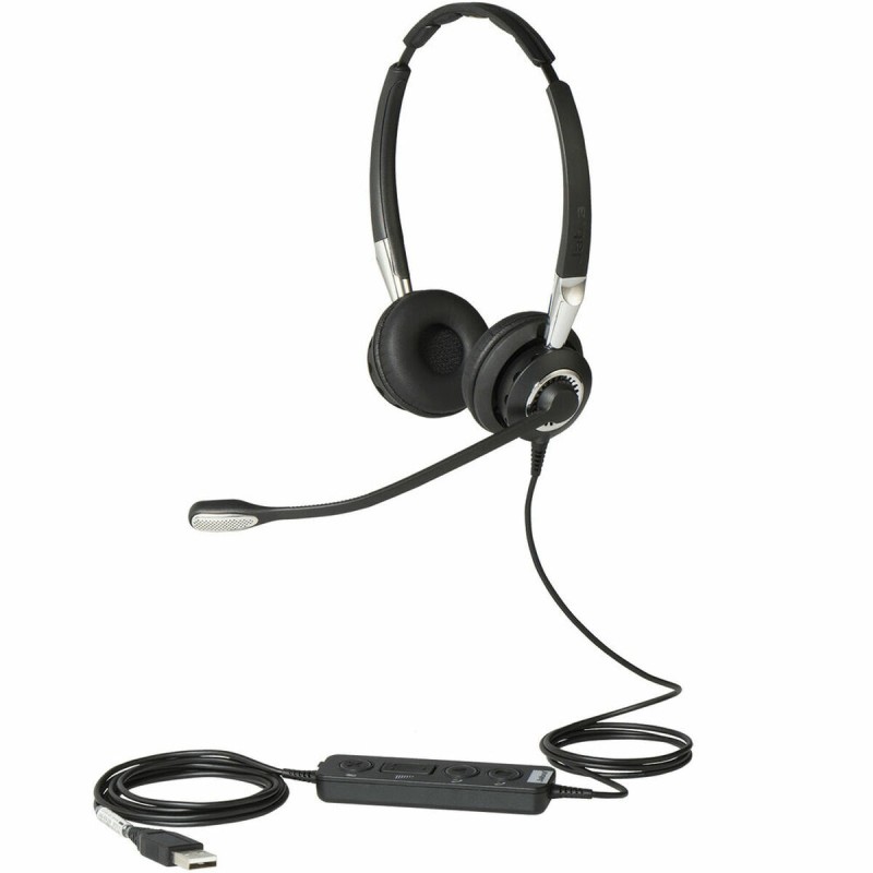 Casques avec Microphone Jabra 2499-823-309Noir - Acheter à 195,72 € seulement chez Collector's Boutique