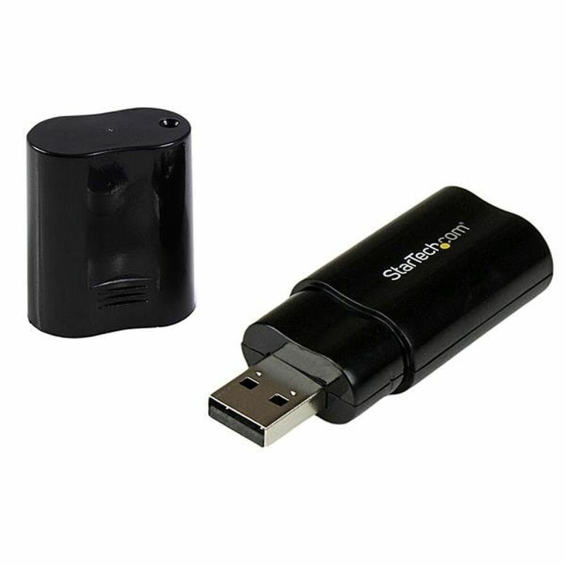 Carte Son Externe USB Startech ICUSBAUDIOB Noir - Acheter à 21,54 € seulement chez Collector's Boutique