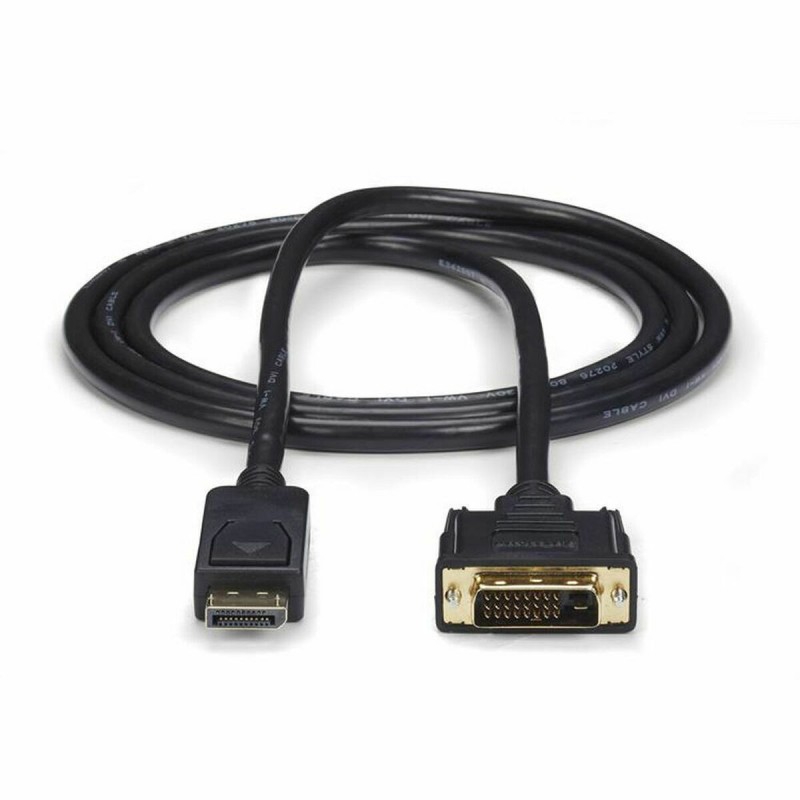 Adaptateur DisplayPort vers DVI Startech DP2DVI2MM6(1,8 m) Noir 1.8 m - Acheter à 24,98 € seulement chez Collector's Boutique