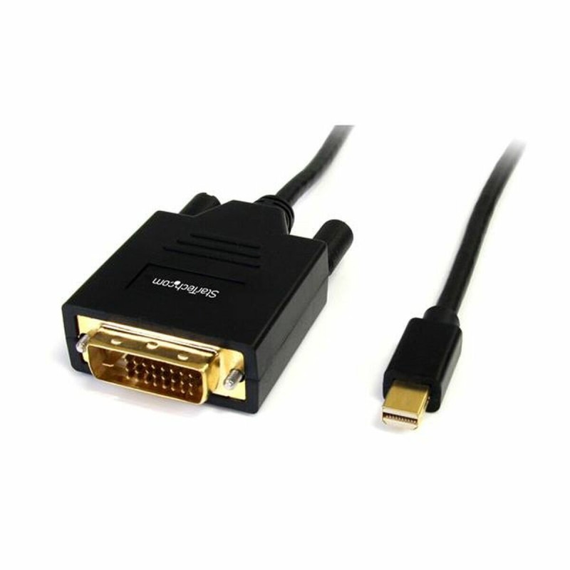 Adaptateur Mini DisplayPort vers DVI Startech MDP2DVIMM6(1,8 m) Noir 1.8 m - Acheter à 31,12 € seulement chez Collector's Boutiq