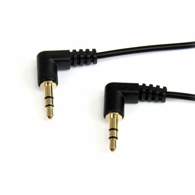 Câble Audio Jack (3,5 mm) Startech MU1MMS2RANoir 0,3 m - Acheter à 2,98 € seulement chez Collector's Boutique