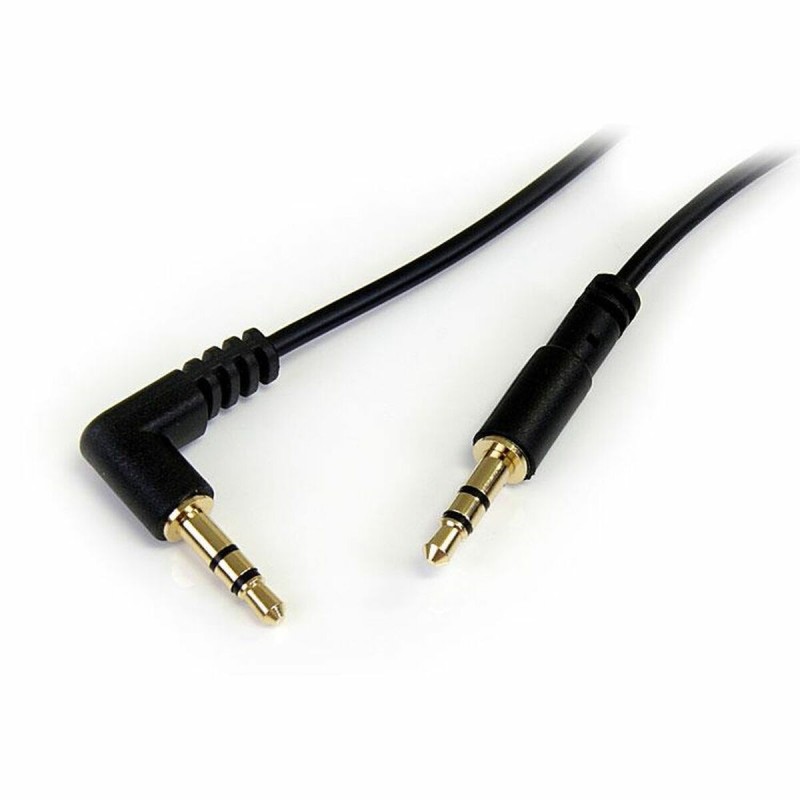 Câble Audio Jack (3,5 mm) Startech MU1MMSRANoir 0,3 m - Acheter à 2,98 € seulement chez Collector's Boutique