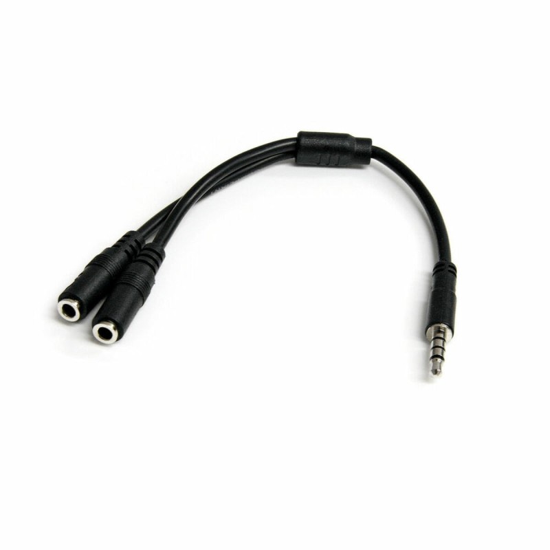 Adaptateur Audio Jack Startech MUYHSMFFNoir 0,2 m - Acheter à 6,73 € seulement chez Collector's Boutique