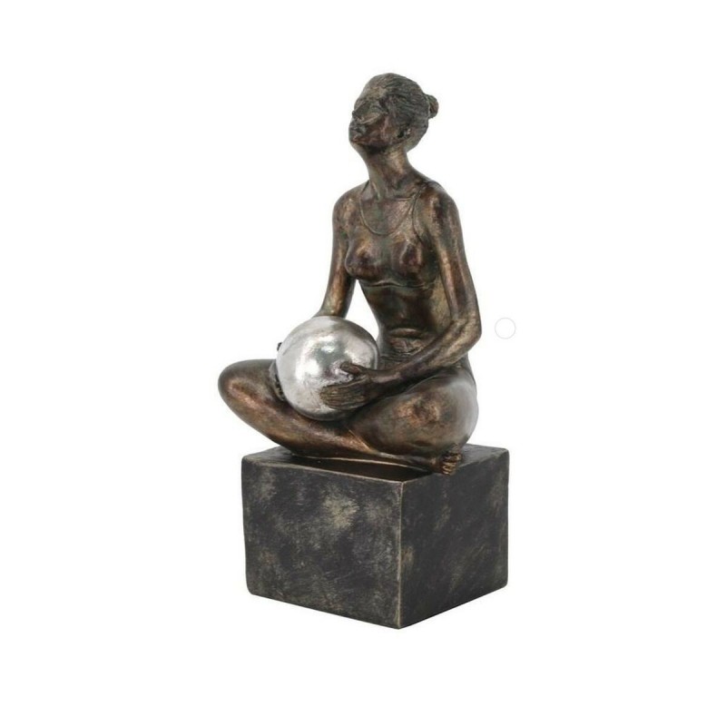 Figurine Décorative DKD Home Decor Cuivre Résine (14 x 11.5 x 25.5 cm) - Acheter à 18,52 € seulement chez Collector's Boutique