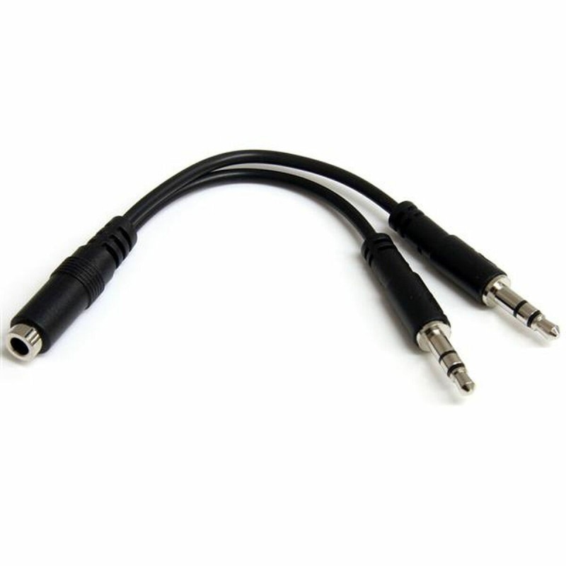 Adaptateur Audio Jack Startech MUYHSFMMNoir 0,13 m - Acheter à 8,70 € seulement chez Collector's Boutique