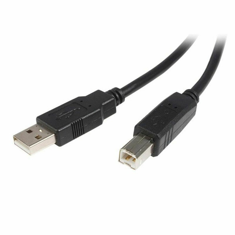 Câble USB A vers USB B Startech USB2HAB1MNoir - Acheter à 3,37 € seulement chez Collector's Boutique