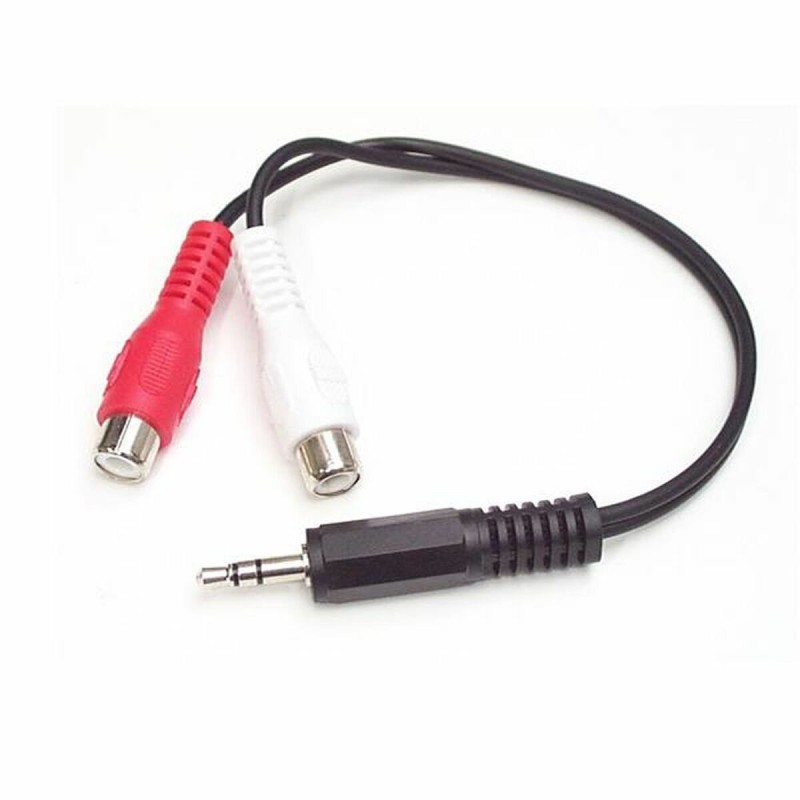 Câble Audio Jack vers RCA Startech MUMFRCA Noir 0,15 m - Acheter à 2,17 € seulement chez Collector's Boutique