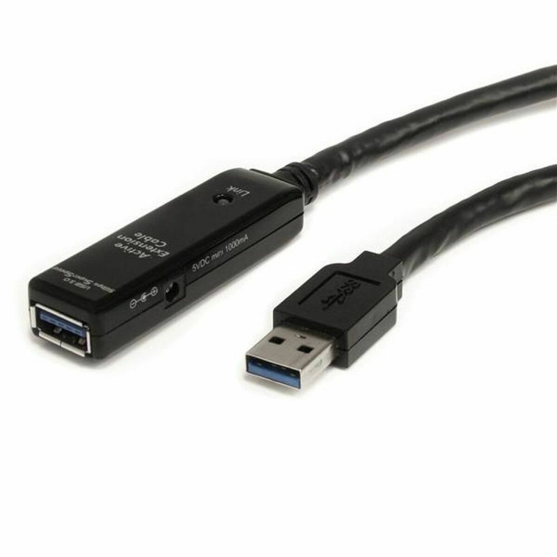 Câble USB Startech USB3AAEXT10MUSB A Noir - Acheter à 140,28 € seulement chez Collector's Boutique