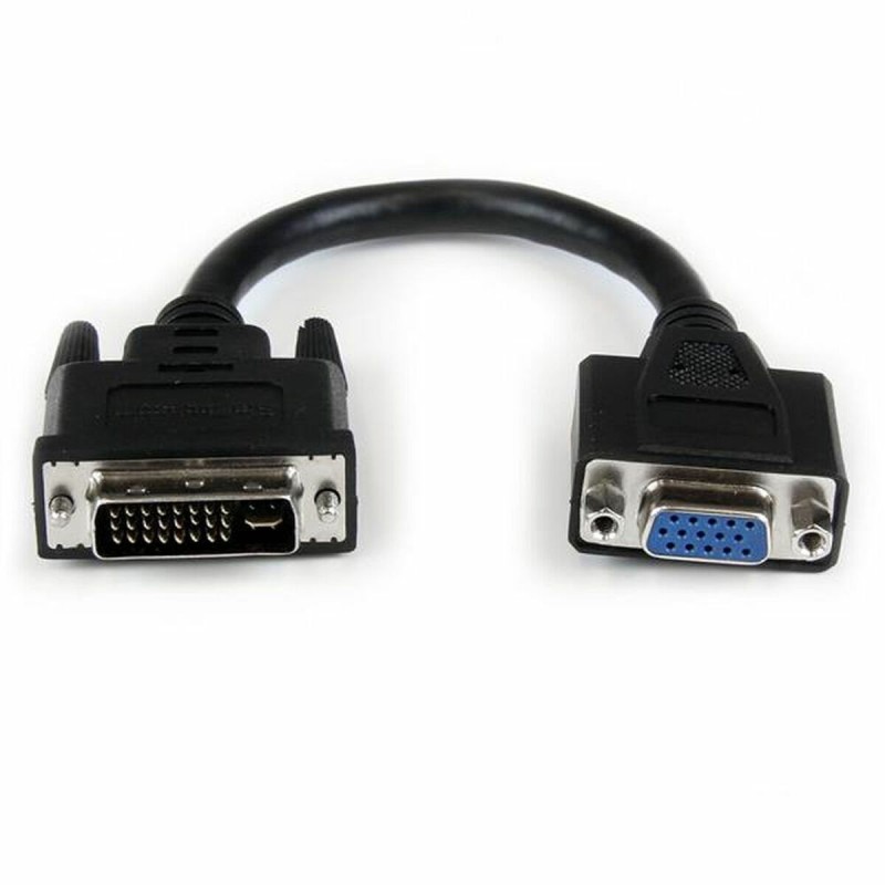 Câble DVI-I vers VGA Startech DVIVGAMF8INNoir 0,2 m - Acheter à 8,48 € seulement chez Collector's Boutique