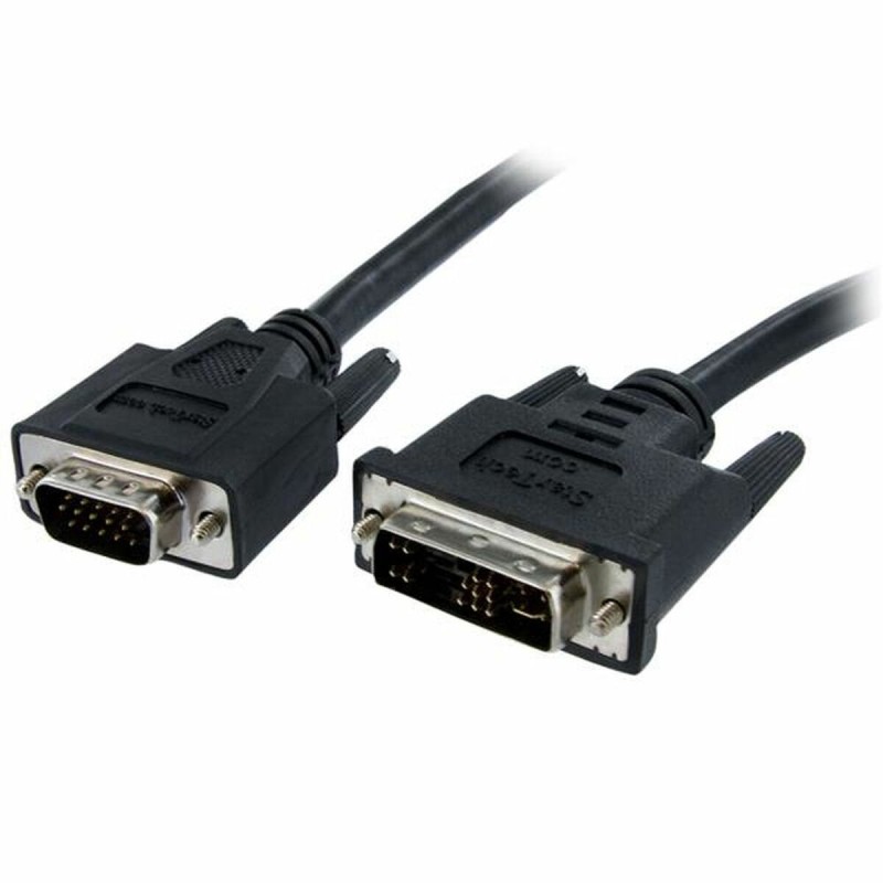 Câble DVI-A vers VGA Startech DVIVGAMM1MNoir 1 m - Acheter à 10,22 € seulement chez Collector's Boutique