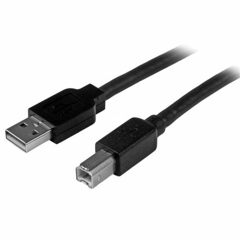 Câble USB Startech USB2HAB50ACNoir Aluminium - Acheter à 40,79 € seulement chez Collector's Boutique