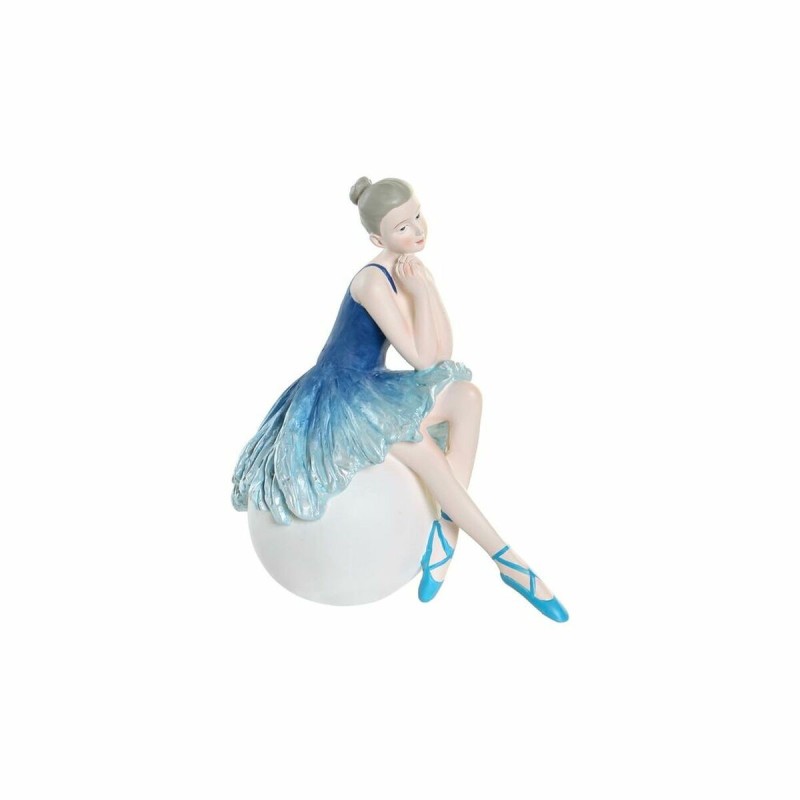 Figurine Décorative DKD Home Decor Bleu Résine (8.2 x 13 x 14.5 cm) - Acheter à 11,81 € seulement chez Collector's Boutique