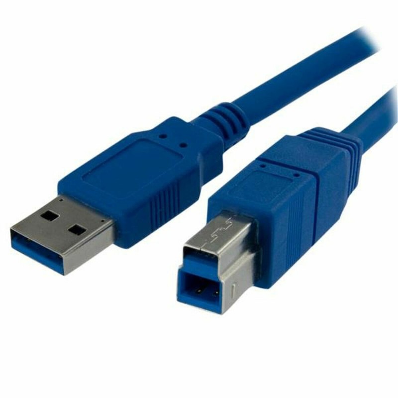 Câble USB A vers USB B Startech USB3SAB1MBleu - Acheter à 8,78 € seulement chez Collector's Boutique