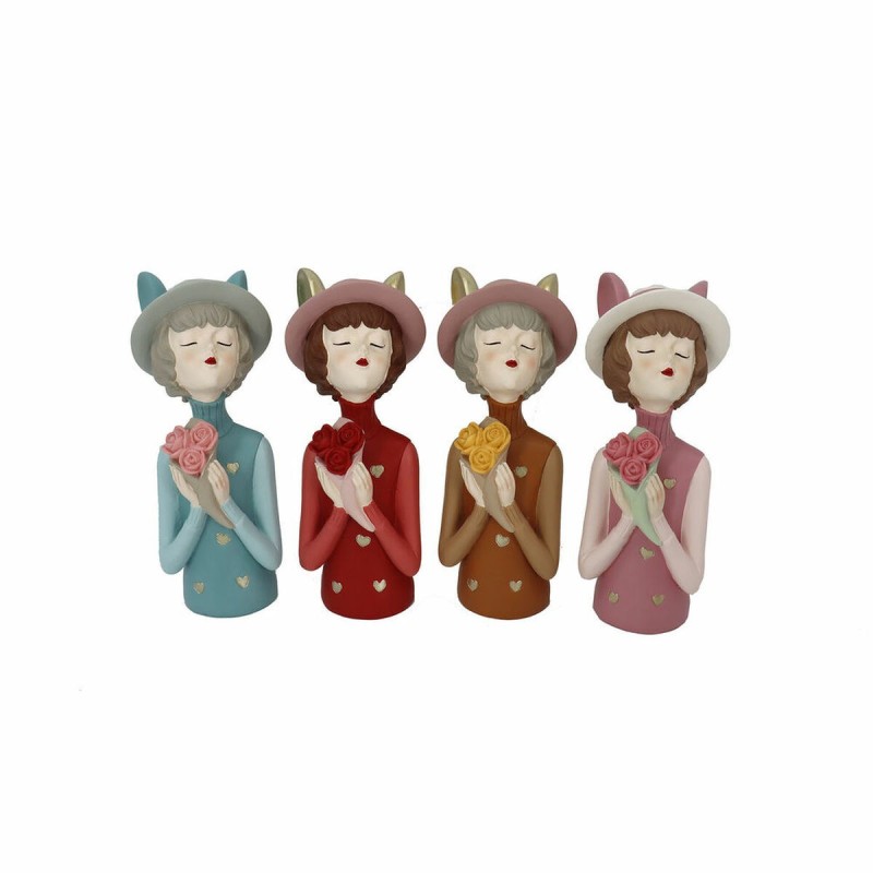 Figurine Décorative DKD Home Decor Résine (9 x 9.5 x 23 cm) (4 pcs) - Acheter à 66,28 € seulement chez Collector's Boutique