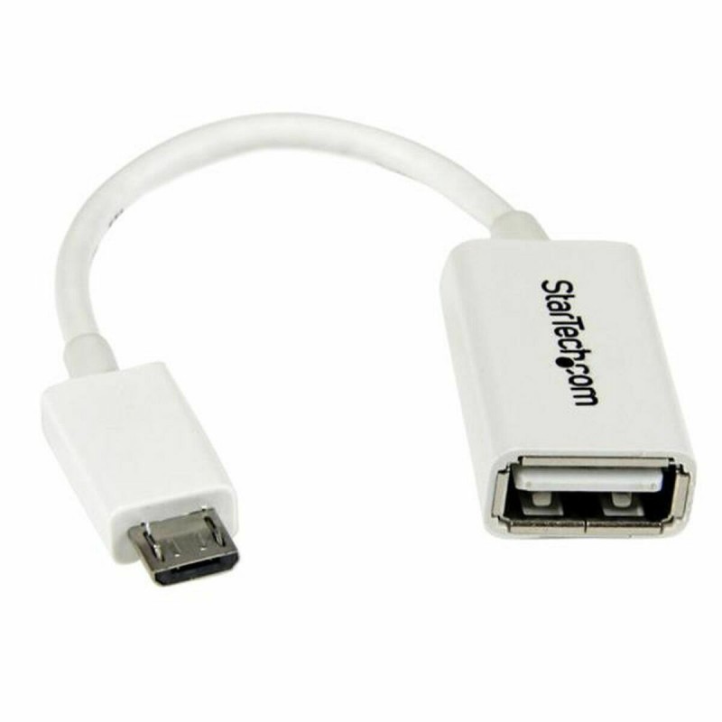 Câble Micro USB vers USB Startech UUSBOTGWBlanc - Acheter à 4,67 € seulement chez Collector's Boutique