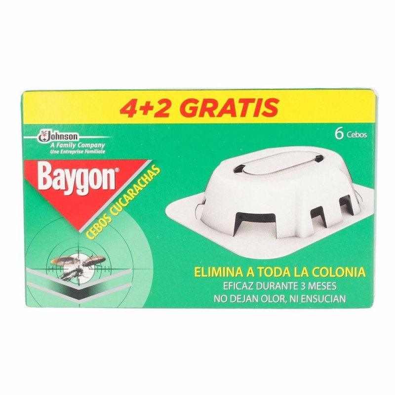 Appât de pêche Baygon 6 Unités Cafards - Acheter à 7,12 € seulement chez Collector's Boutique