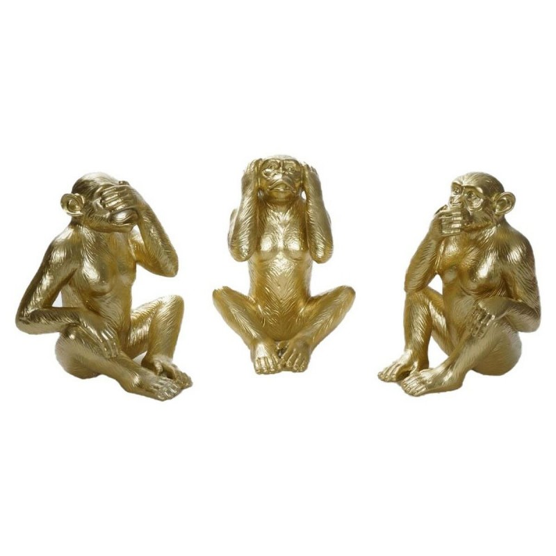 Figurine Décorative DKD Home Decor Résine (18.5 x 19 x 24.9 cm) (3 pcs) - Acheter à 65,81 € seulement chez Collector's Boutique