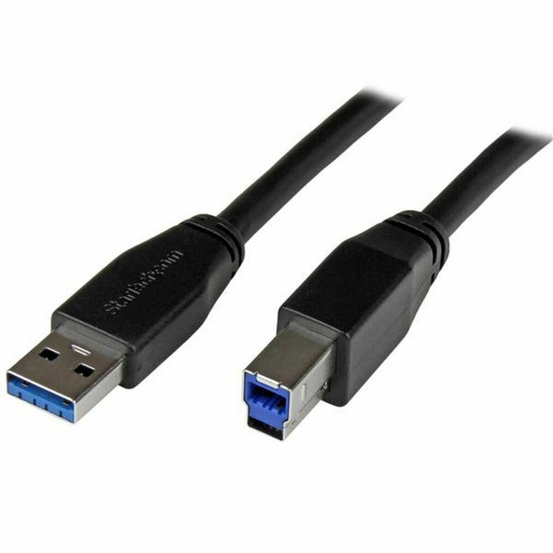 Câble USB A vers USB B Startech USB3SAB5MNoir - Acheter à 104,53 € seulement chez Collector's Boutique