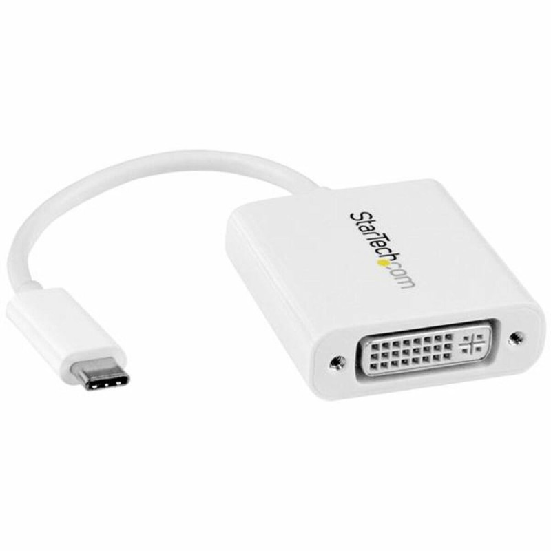 Adaptateur USB C vers DVI Startech CDP2DVIWBlanc - Acheter à 34,69 € seulement chez Collector's Boutique