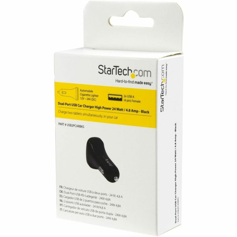 Chargeur de voiture Startech USB2PCARBKS - Acheter à 18,35 € seulement chez Collector's Boutique