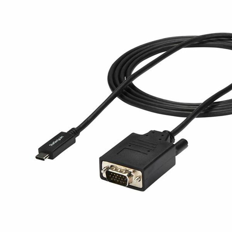 Câble USB C vers VGA Startech CDP2VGAMM2MB(2 m) Noir - Acheter à 47,80 € seulement chez Collector's Boutique