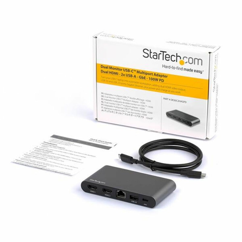 Hub USB Startech DK30C2HAGPD USB-C - Acheter à 195,24 € seulement chez Collector's Boutique