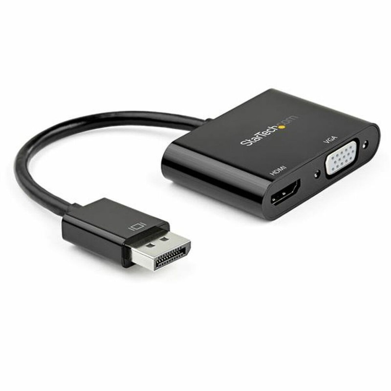 Adaptateur Display Port vers HDMI/VGA Startech DP2VGAHD204K Ultra HD Noir - Acheter à 33,25 € seulement chez Collector's Boutiqu