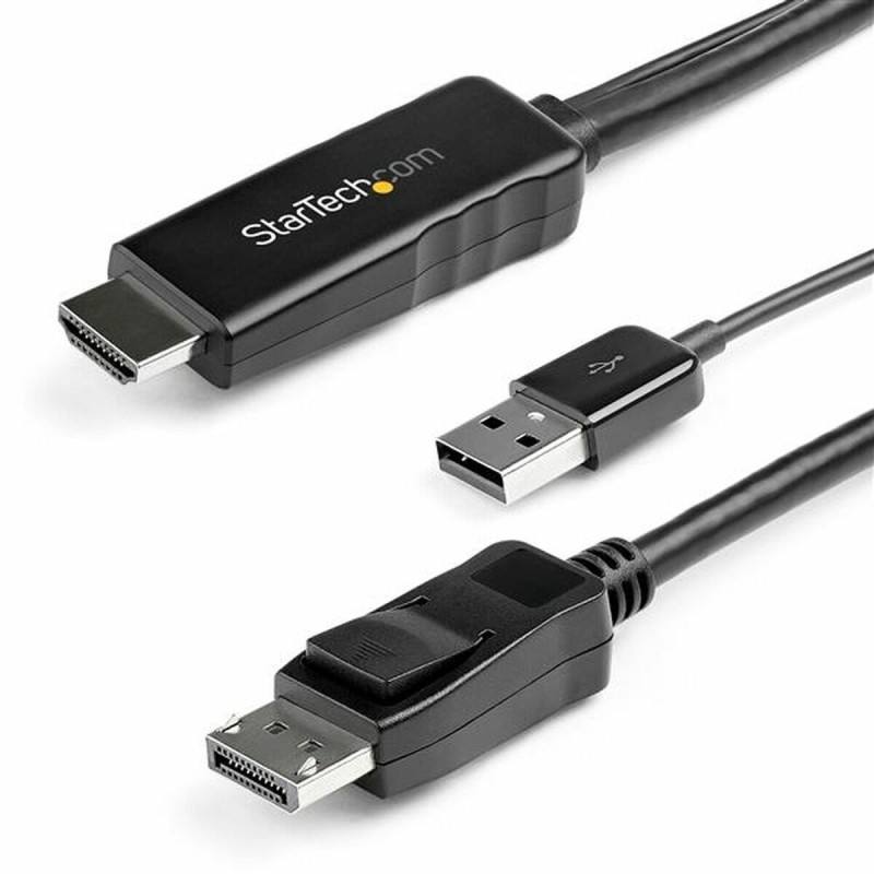 Adaptateur DisplayPort vers HDMI Startech HD2DPMM3M3 m Noir - Acheter à 84,04 € seulement chez Collector's Boutique