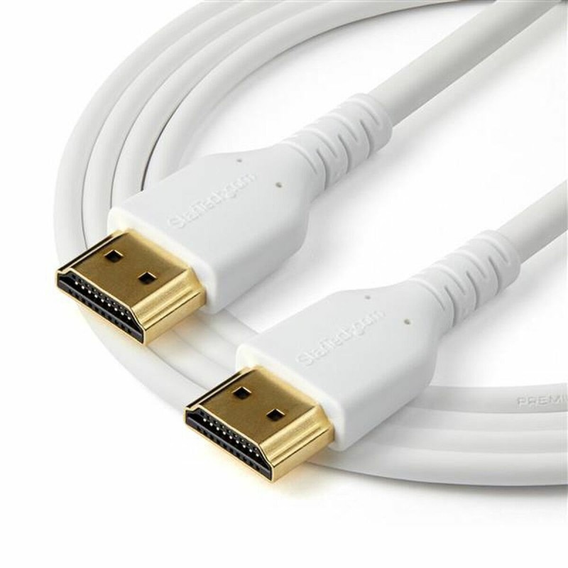 Câble HDMI Startech RHDMM1MPW4K Ultra HD 1 m Blanc - Acheter à 15,34 € seulement chez Collector's Boutique