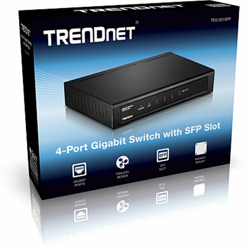 Switch Trendnet TEG-S51SFP - Acheter à 71,32 € seulement chez Collector's Boutique