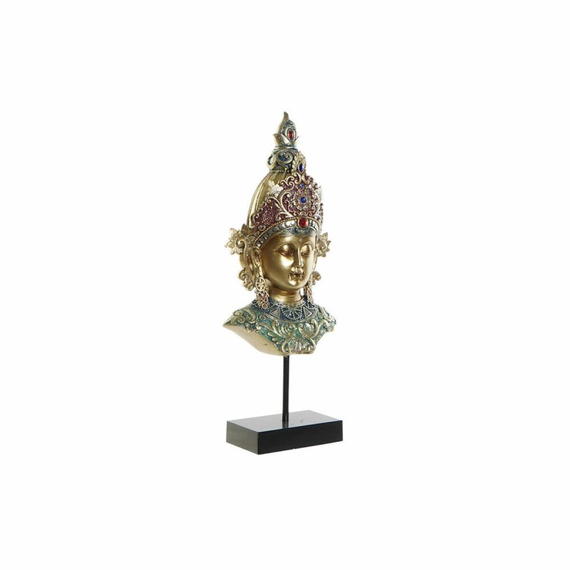 Figurine Décorative DKD Home Decor Doré Métal Buda Résine (15 x 7 x 38 cm) - Acheter à 19,43 € seulement chez Collector's Boutiq