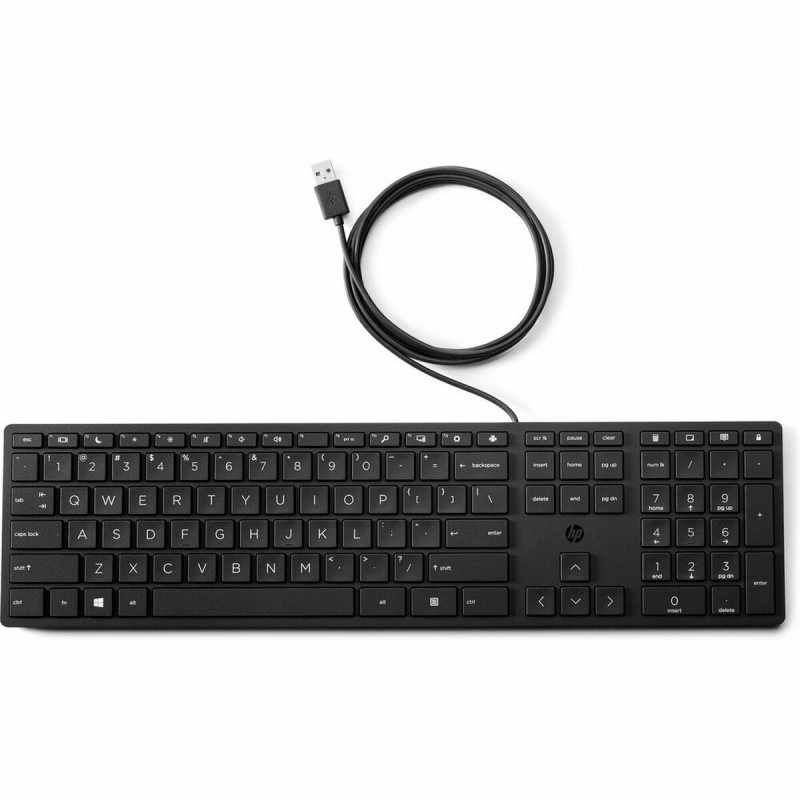 Clavier HP 320K Espagnol Qwerty Noir - Acheter à 23,84 € seulement chez Collector's Boutique