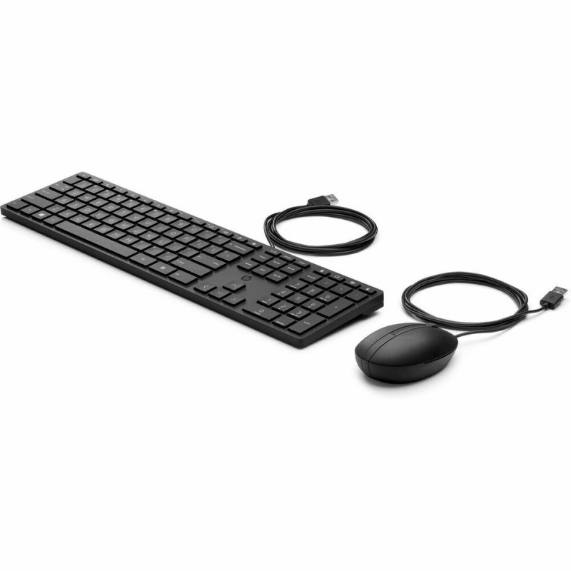 clavier et souris HP 320MK Espagnol Qwerty Noir - Acheter à 29,46 € seulement chez Collector's Boutique