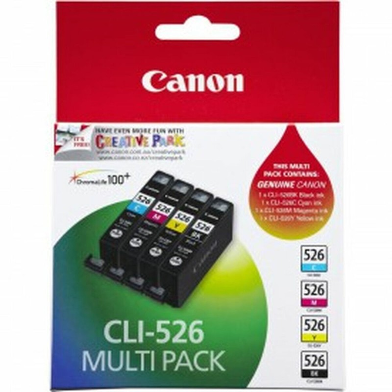 Cartouche d'encre originale Canon CLI-526 MULTIPACK - Acheter à 57,59 € seulement chez Collector's Boutique