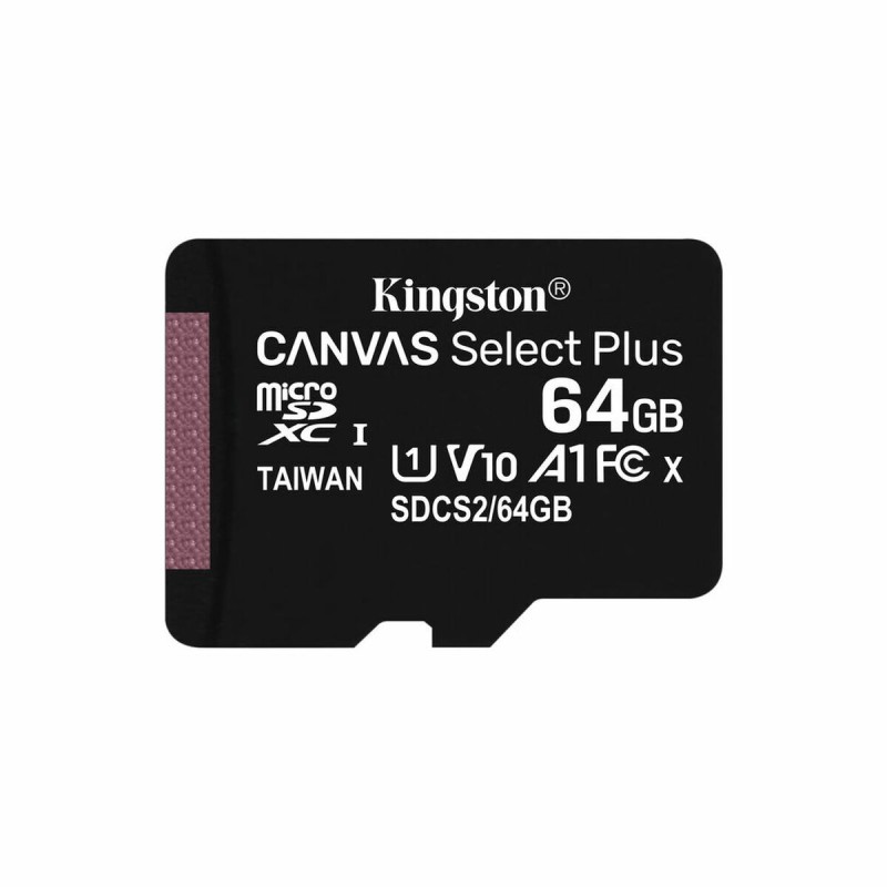 Carte Micro SD Kingston MICROSDXC CANVAS 64GB - Acheter à 4,86 € seulement chez Collector's Boutique