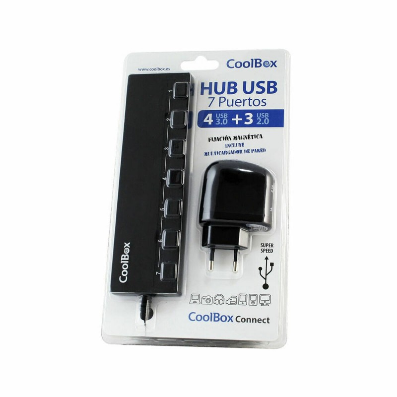 Hub USB CoolBox HUBCOO356A - Acheter à 35,54 € seulement chez Collector's Boutique