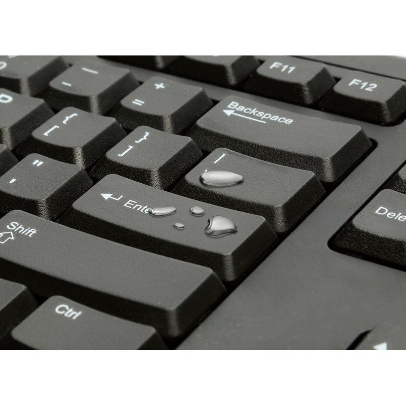 Clavier Kensington 1500109ES Noir Espagnol QWERTY - Acheter à 14,83 € seulement chez Collector's Boutique