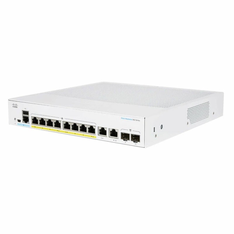 Switch CISCO CBS250-8FP-E-2G-EU - Acheter à 287,63 € seulement chez Collector's Boutique