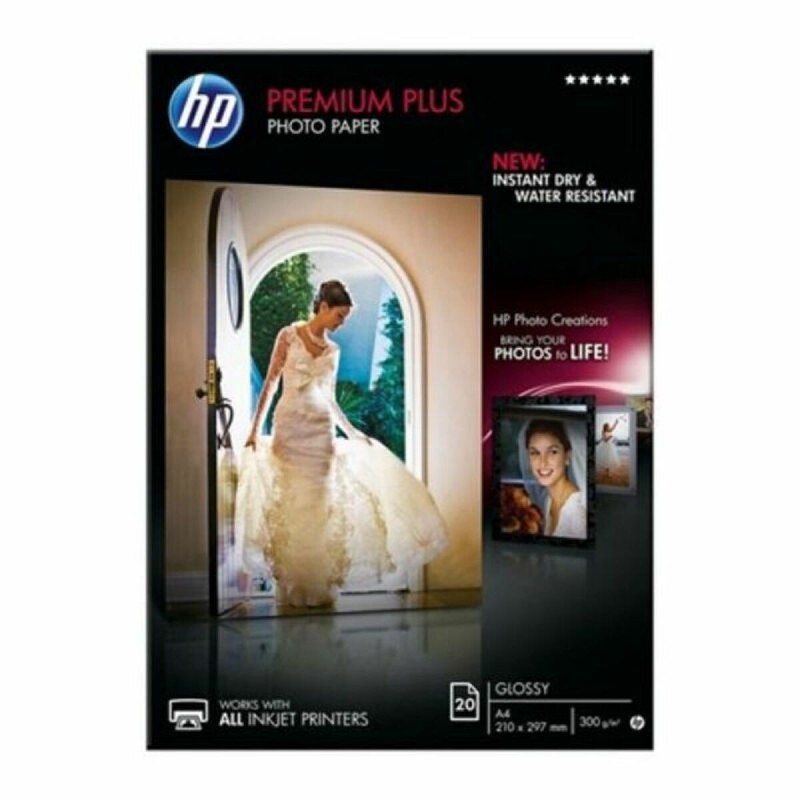 Papier Photo Glacé Hewlett Packard CR672A A4 - Acheter à 19,07 € seulement chez Collector's Boutique