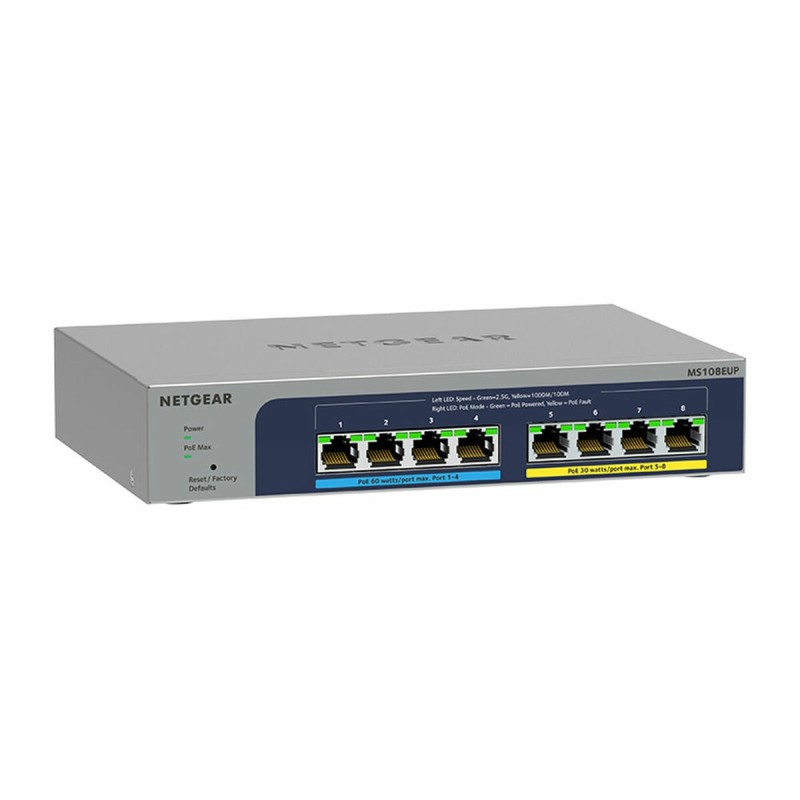 Switch Netgear MS108EUP-100EUS - Acheter à 499,46 € seulement chez Collector's Boutique