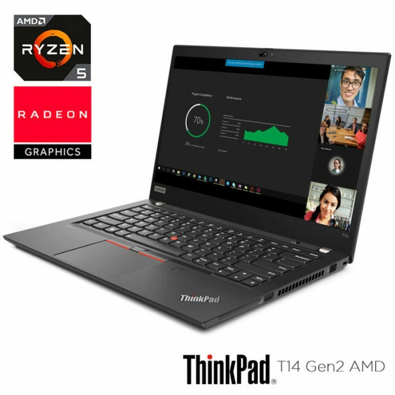 Ordinateur Portable Lenovo 20XK000MSP Espagnol Qwerty AMD Ryzen 5 PRO 5650U 14" 256 GB - Acheter à 1 380,44 € seulement chez Col