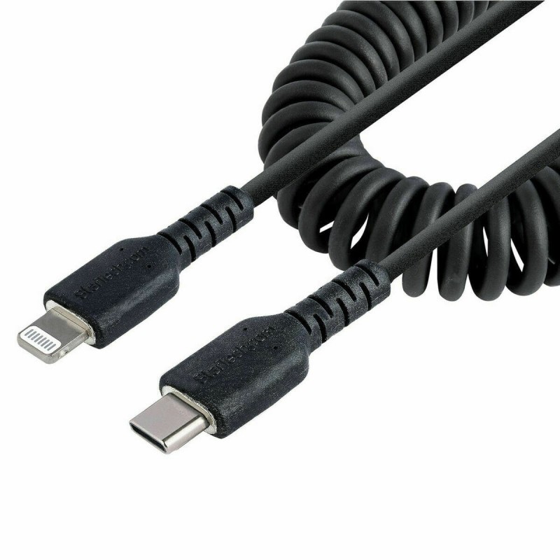 Câble USB vers Lightning Startech RUSB2CLT1MBC Noir 1 m - Acheter à 23,60 € seulement chez Collector's Boutique