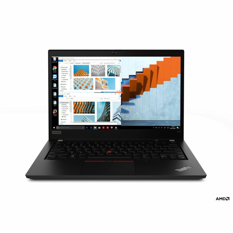 Ordinateur Portable Lenovo ThinkPad T14 Gen 1 AMD Ryzen 5 PRO 4650U 256 GB SSD 14" 8 GB DDR4 - Acheter à 1 350,32 € seulement ch