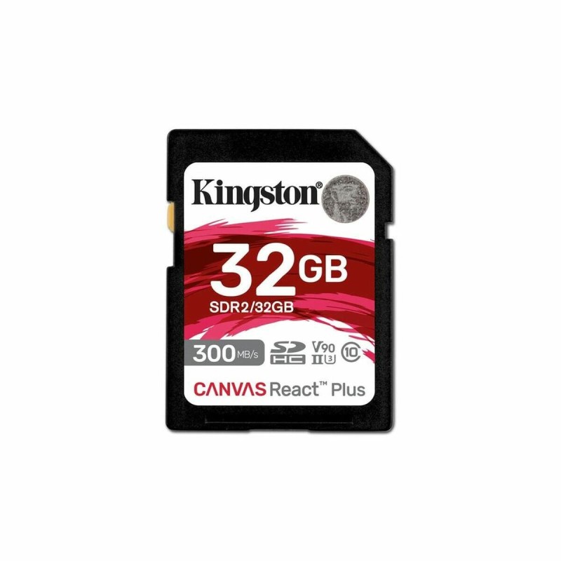 Carte Mémoire Micro SD avec Adaptateur Kingston SDR2/32GB 32 GB 8K Ultra HD SDXC UHS-II - Acheter à 24,32 € seulement chez Colle